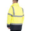Jachetă reflectorizantă pentru sublimare Portwest S471 Traffic Contrast 4-în-1 galben/marine